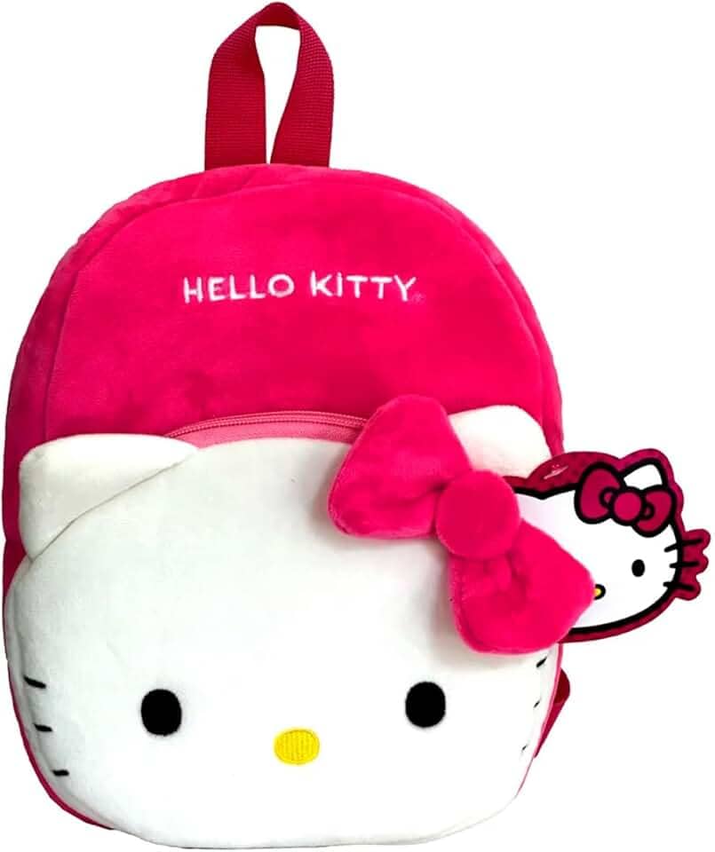 Mochila Pelucia Infantil Hello Kitty - Candide