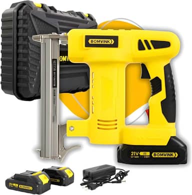 Pistola Grampeador Eletrico 2 Bateria Bivolt Profissional