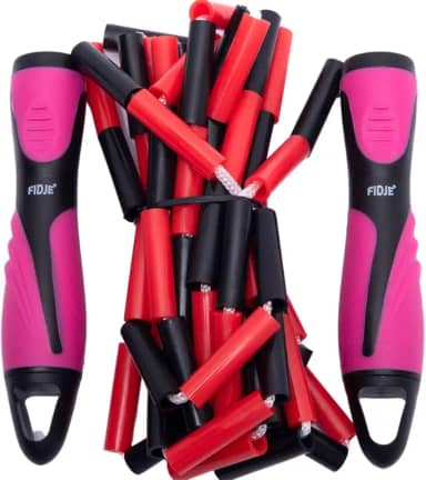 Corda De Pular Segmentada Freestyle com Rolamentos e Manoplas Anatômicas