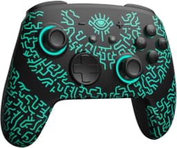 Controle Sem Fio Rgb Com Nfc Para Nintendo Switch, Pc, Android E Ios