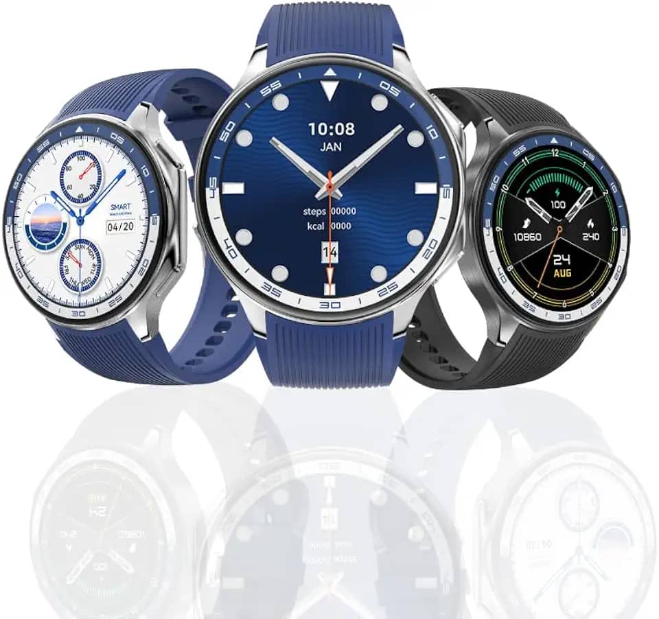 Smartwatch Lefal Cold DTX 2 Pro Serie 10, 47mm, Com Tela Amoled, Dual Touch, Faz Monitoramento de Esportes Cor (Preto)