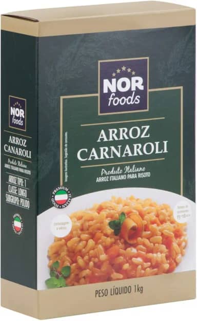 Nor Foods Arroz Carnaroli Nor Foods 1 Kg