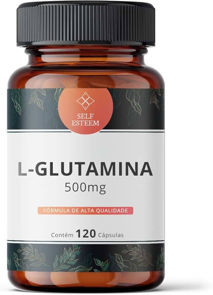 L-Glutamina 500mg 120 Cápsulas