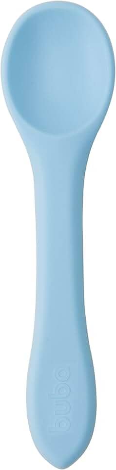 Buba Colher Em Silicone Azul