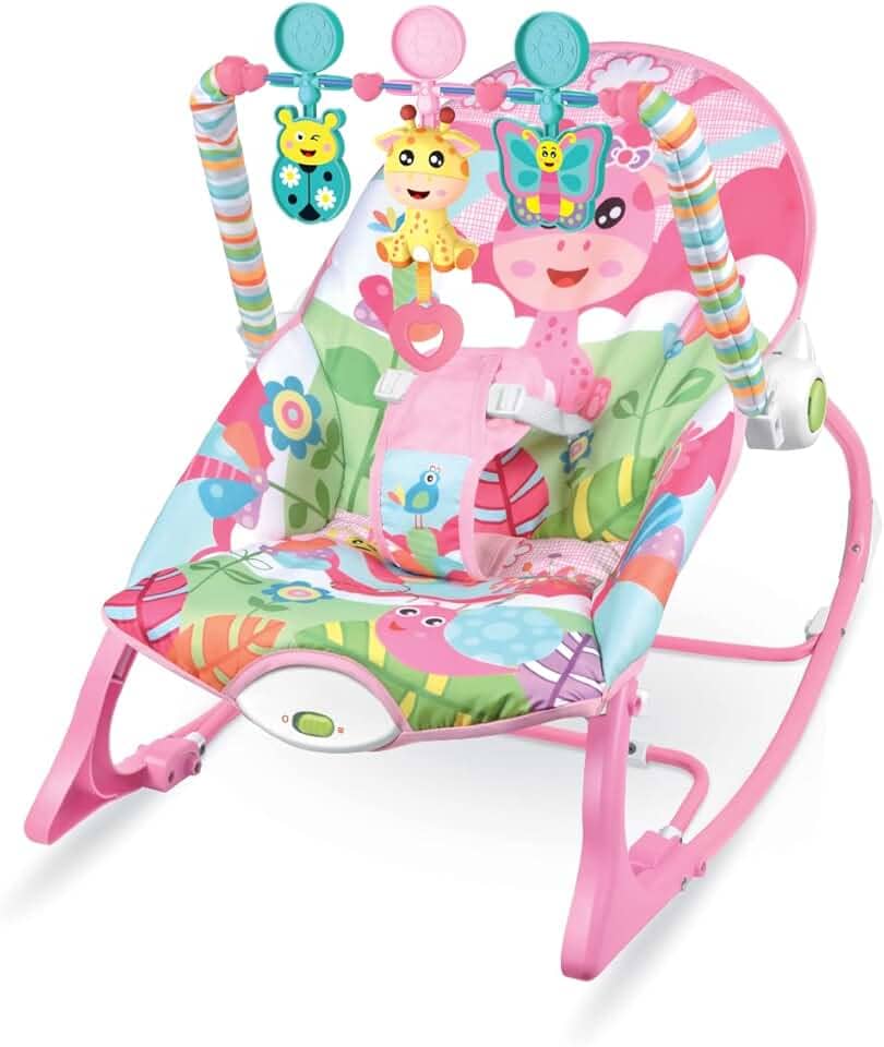 Cadeira de Descanso Balanço Funtime 18kgs Unicórnio Maxibaby