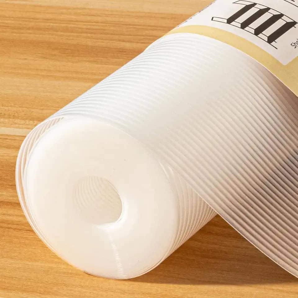 Forro para Gaveta Forro para Prateleira Antiderrapante Multiuso Transparente 120x30cm Tamanho Ajustável Durável Ideal para Armários, Dispensas Protege Móveis no Geral