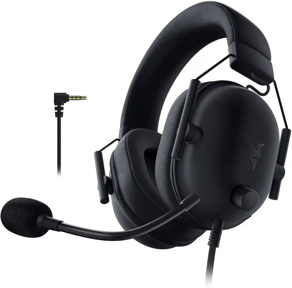 Razer Fone de ouvido BlackShark V2 X Xbox: drivers de 50 mm - microfone cardioide - leve - confortável - fones de ouvido com isolamento de ruído - para Xbox Series X, Series S, PS5, PC, switch via