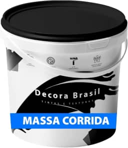 Massa Corrida Interna PVA Decora Brasil Com Secagem Rápida (3.6L)