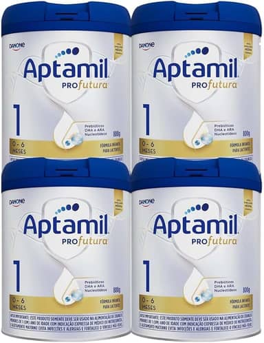 Fórmula Infantil Aptamil Profutura 1 800g - Kit 4 latas