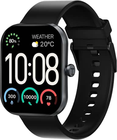 HAYLOU S6 Relógio Inteligente para Homens e Mulheres,Tela HD de 2,01",Bluetooth Telefone Chamada,127 Modos de Treino,IP68 à Prova d‘Água Relogio Smartwatch
