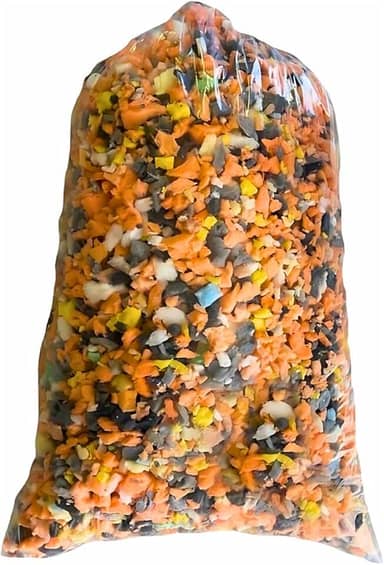 Floco Espuma Enchimento De Travesseiro Almofada E Puffs 1kg