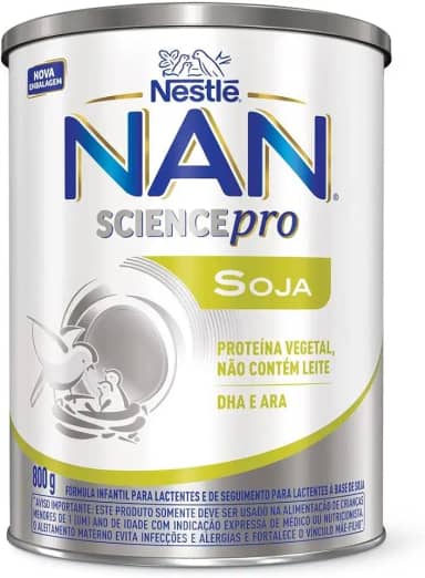 Fórmula Infantil Nan Soja 800g