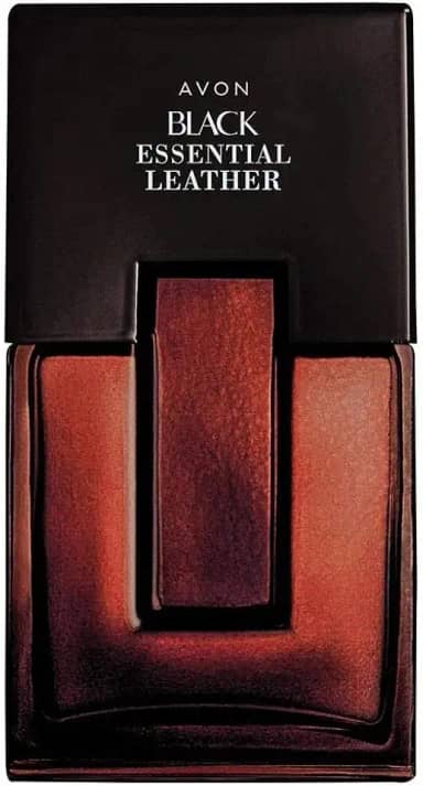 AVON BLACK ESSENTIAL LEATHER 100ML