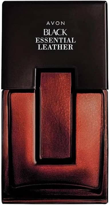AVON BLACK ESSENTIAL LEATHER 100ML