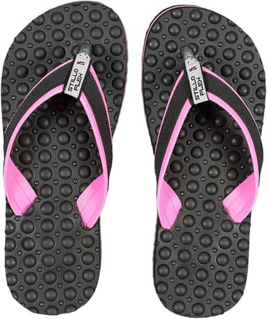 Chinelo Feminino Anabela Stilloflex Anatomico Ortopedico Para Esporão e Fascite Plantar Antiderrapante Massageador