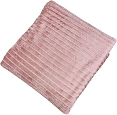 Cobertor Manta Canelada Soft Antialérgico 200m x 180m Microfibra, Casal Lisa (Salmão)