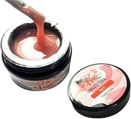 Acrigel Fibra de Gel LED UV para Alongamento de Unhas, 15g, Chic & Fun (Pink 01, x 1un)