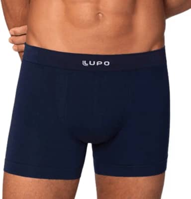 Cueca Boxer Modal Lupo Sem Costura Respirável Original