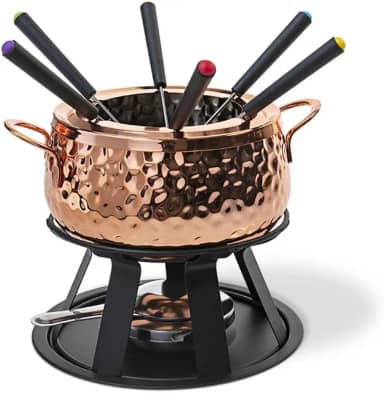 Brinox - Conjunto para Fondue 11 peças - Cobre