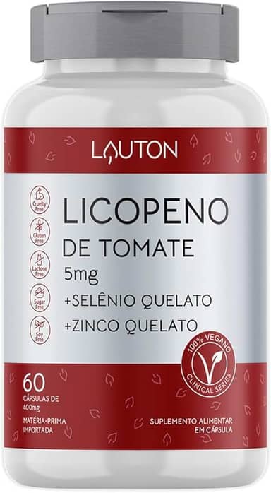 Licopeno de Tomate -60 Cápsulas - Lauton Nutrition, Lauton Nutrition