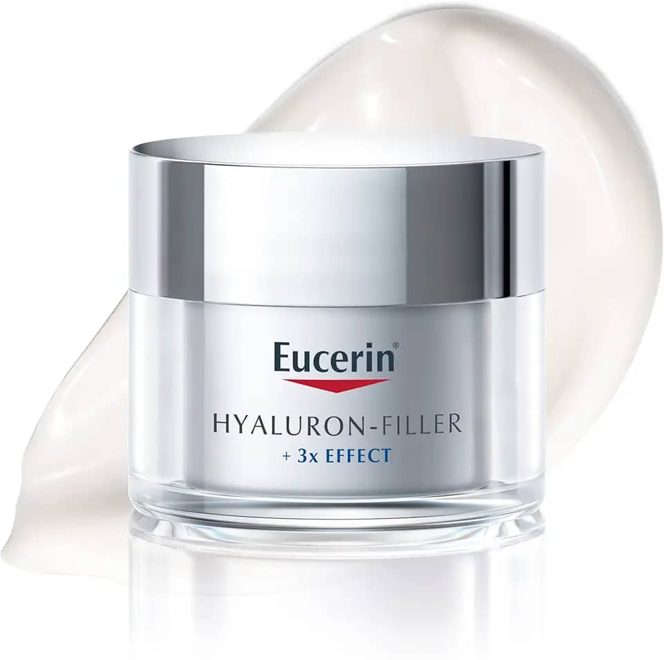 EUCERIN Creme Hidratante Facial Anti-idade Dia FPS 30 50ml, Hyaluron-Filler, Ácido Hialurônico, Antirrugas, Diurno