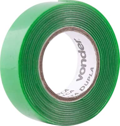 Fita Dupla Face Acrílica, 19 Mm X 2 M, Vonder.