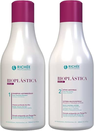Escova Progressiva Richée Professional Bioplástica Capilar Kit 300ml