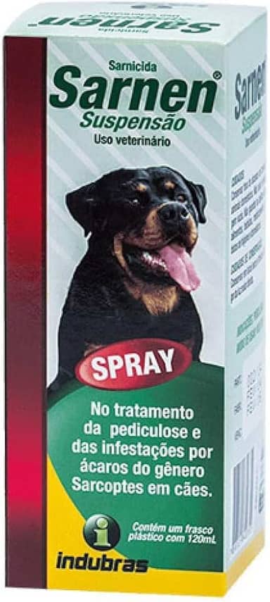 Spray Sarnicida Indubras Sarnen Suspensão para Cães 120ml