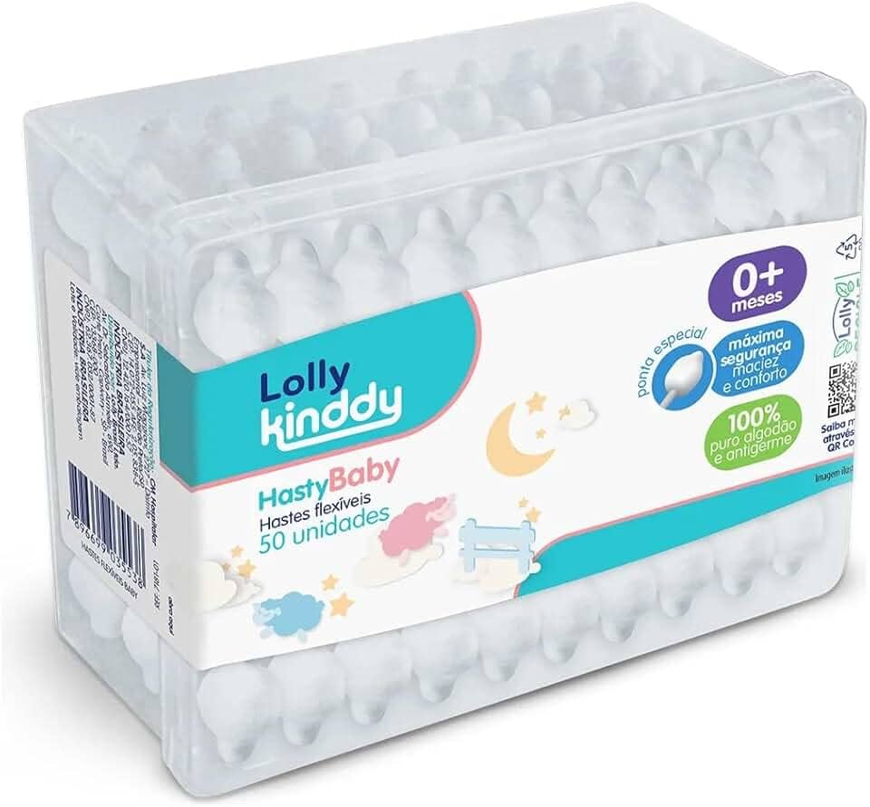 Hastes Flexiveis HastyBaby 50 Unidades Lolly
