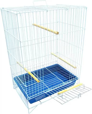 Gaiola DobráVel Para Papagaios(Azul)