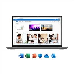Notebook Lenovo IdeaPad 1i Intel Celeron + Microsoft 365 Personal 4GB 128GB SSD W11 15.6' 82VX0001BR Prata