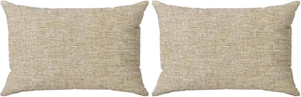 Almofadas Baguete 50x30cm Linho Cru com Zíper (2)