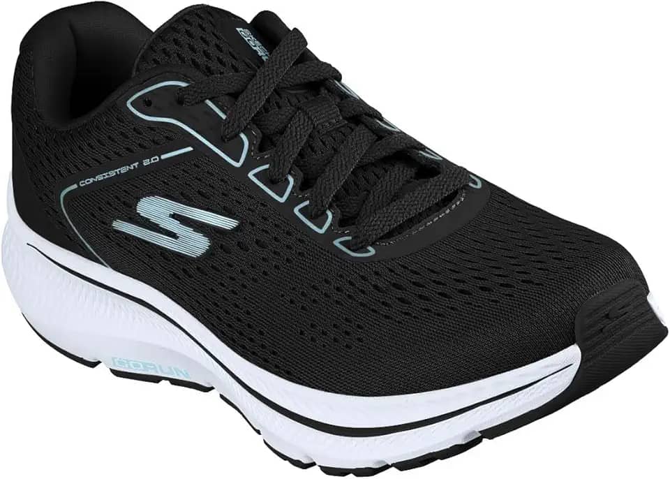 Tênis De Corrida Skechers Go Run Consistent 2.0-Mile Ma Preto