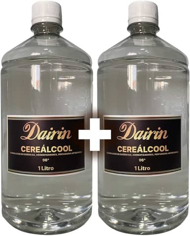 Álcool de Cereais 96° - Puro - 2 Litros