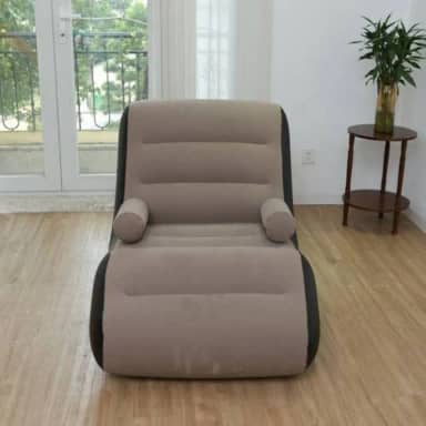 Espreguiçadeira Inflável, Cadeira de Praia Flutuante, para Piscina e Lazer