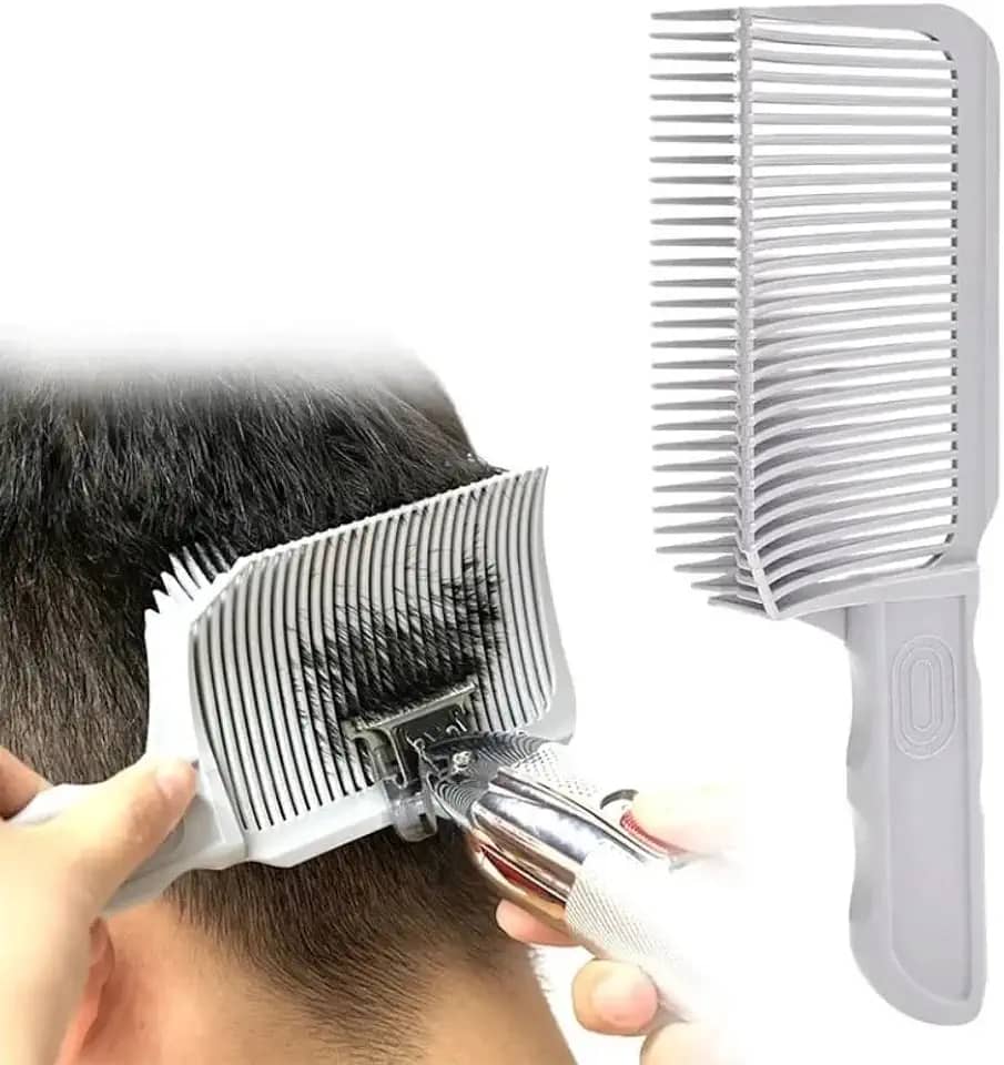 Pente de Corte de Cabelo para Homens Barber Fade - Ferramenta Resistente ao Calor para Penteado Low Fade e Degradê