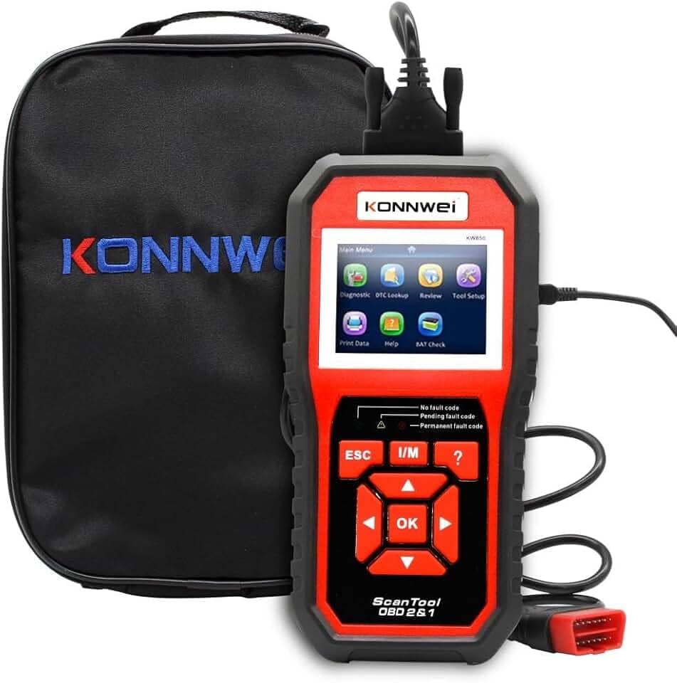 Scanner Automotivo Kw850 Configuração em Português