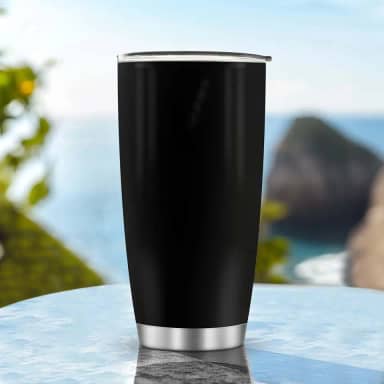 Copos isolados de 590 ml Caneca Caneca Reirement Presentes de Aniversário para Homens Pai Avô Meninos Acessórios Essenciais de Viagem Must Have Cold Iced Handle Preto