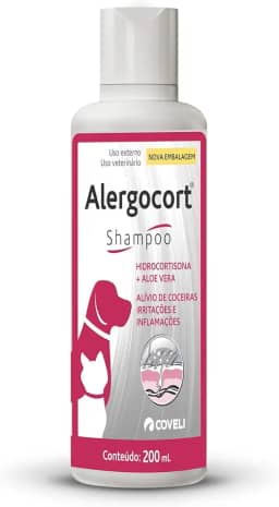 Coveli Alergocort Shampoo Para Cães