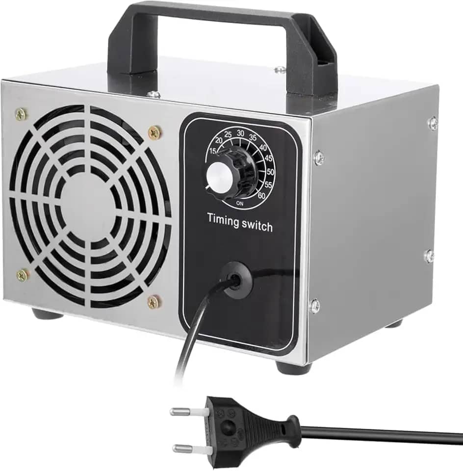 Purificador de Ar, Filtro de Ar, Gerador de Ozônio 60000 mg/h, 110V, desodoriza 30 metros quadrados, 120W, Máquina de Ozônio de Alta Capacidade, Eliminador de Odores, Máquina de Desinfecção