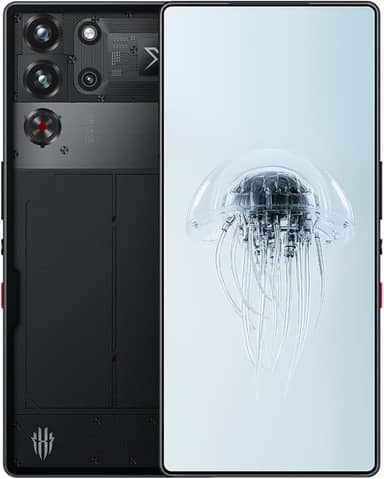 REDMAGIC 10 Pro 144Hz Gaming Phone, Smartphone Android 5G, 16GB RAM+512GB ROM, Snapdragon 8 Elite, 6.85" 1.5K AMOLED Tela Cheia, Câmera 50MP, Dual-Sim, Celular Desbloqueado, 6500, transparent black