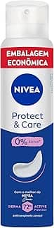 NIVEA Desodorante Aerossol Protect & Care 200ml - O equilíbrio perfeito entre proteção e cuidado para as suas axilas