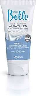 Depil Bella - Creme Facial e Corporal Hidratante Calmante Alfazulen 50g