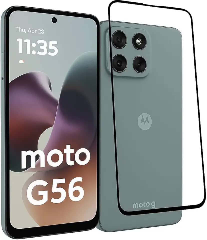 Película Protetora de Cerâmica para MOTO G56 – Anti-Riscos, Alta Sensibilidade, Cobertura Total