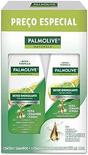 Kit Shampoo+Condicionador Palmolive 350Ml Detox, PALMOLIVE