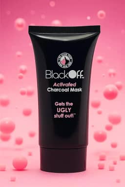 BlackOFF Máscara de Carvão Ativado Facial, Remove Cravos e Impurezas, 82 ml