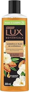 Lux Botanicals Sabonete Liquido Corporal Gardênia e Óleo de Amêndoas 250ml