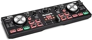 Controlador Numark DJ2GO2 Touch, preto