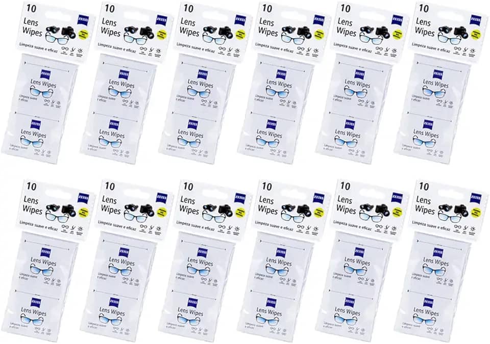 Lens Wipes Zeiss Leve 120 Pague 100 Unidades