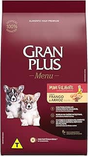 Granplus Ração Para Cães Filhotes Mini Gran Plus Menu Frango E Arroz 10 1Kg